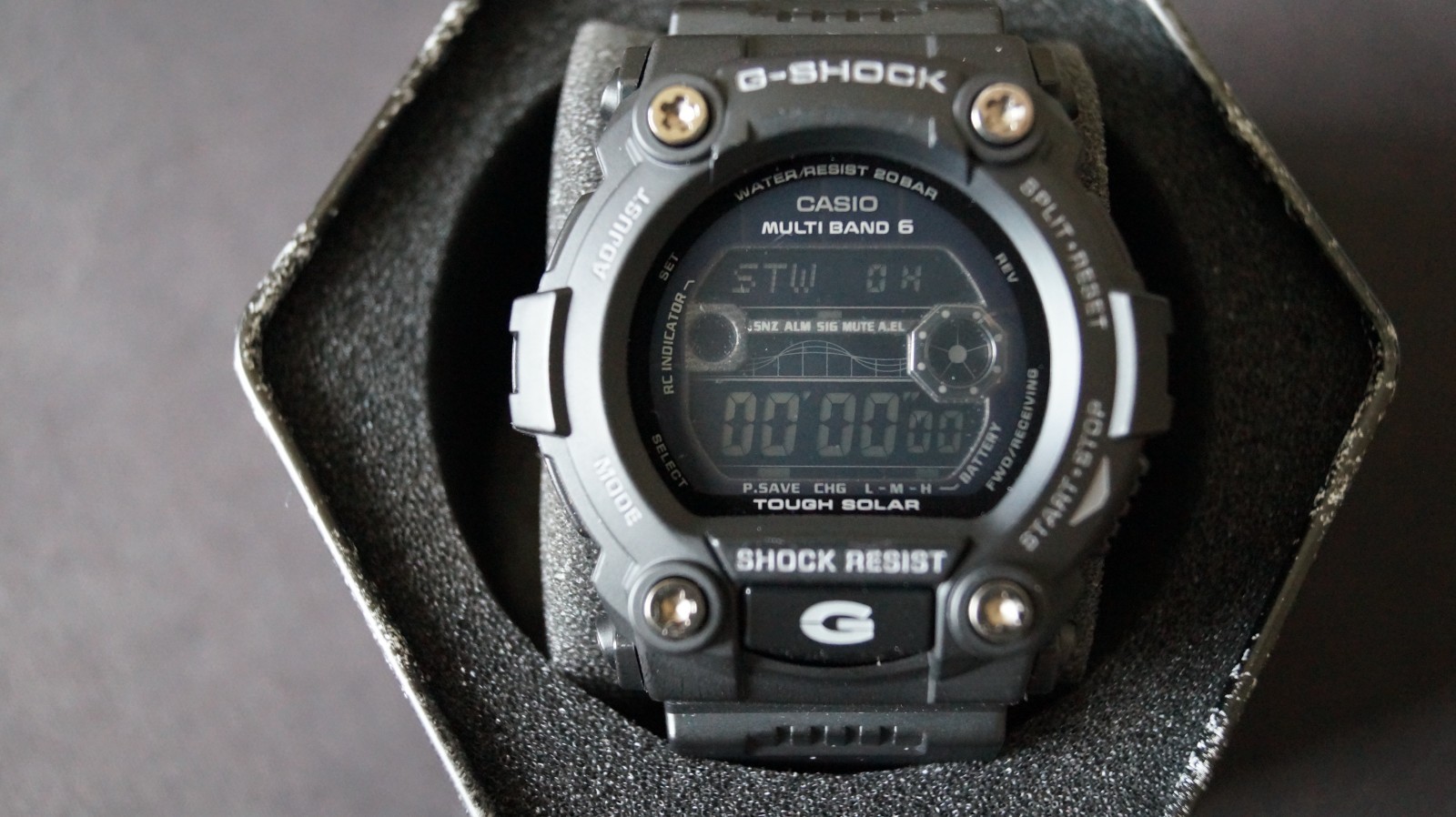 CASIO G-SHOCK GW-7900B Multiband 6 Solar Watch negative case 50mm black 3200