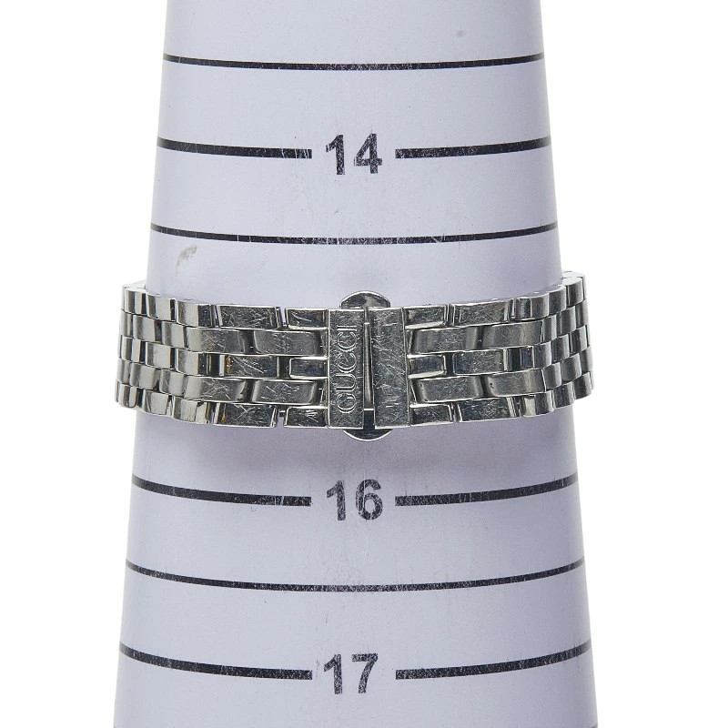 Gucci G Class Watch 5500L Quartz Silver Dial Stainless Steel Ladies