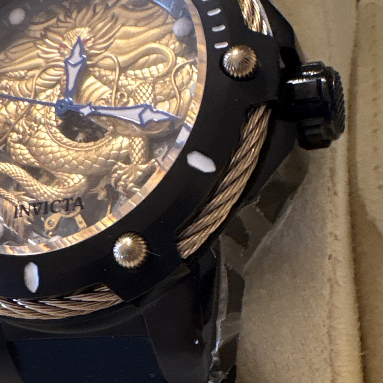 Invicta Dragon Men’s Mechanical Watch Tritnite 52mm model 26316