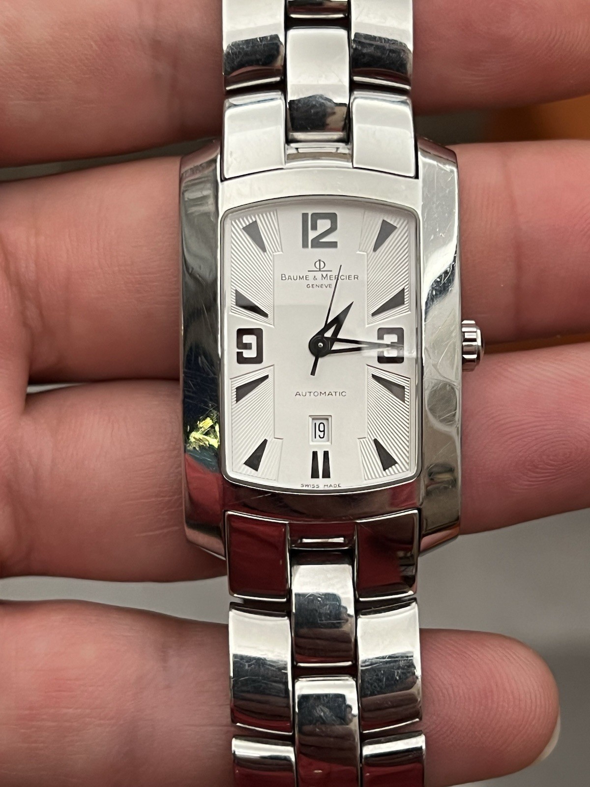 Baume & Mercier Hampton White Men’s Watch – 65308