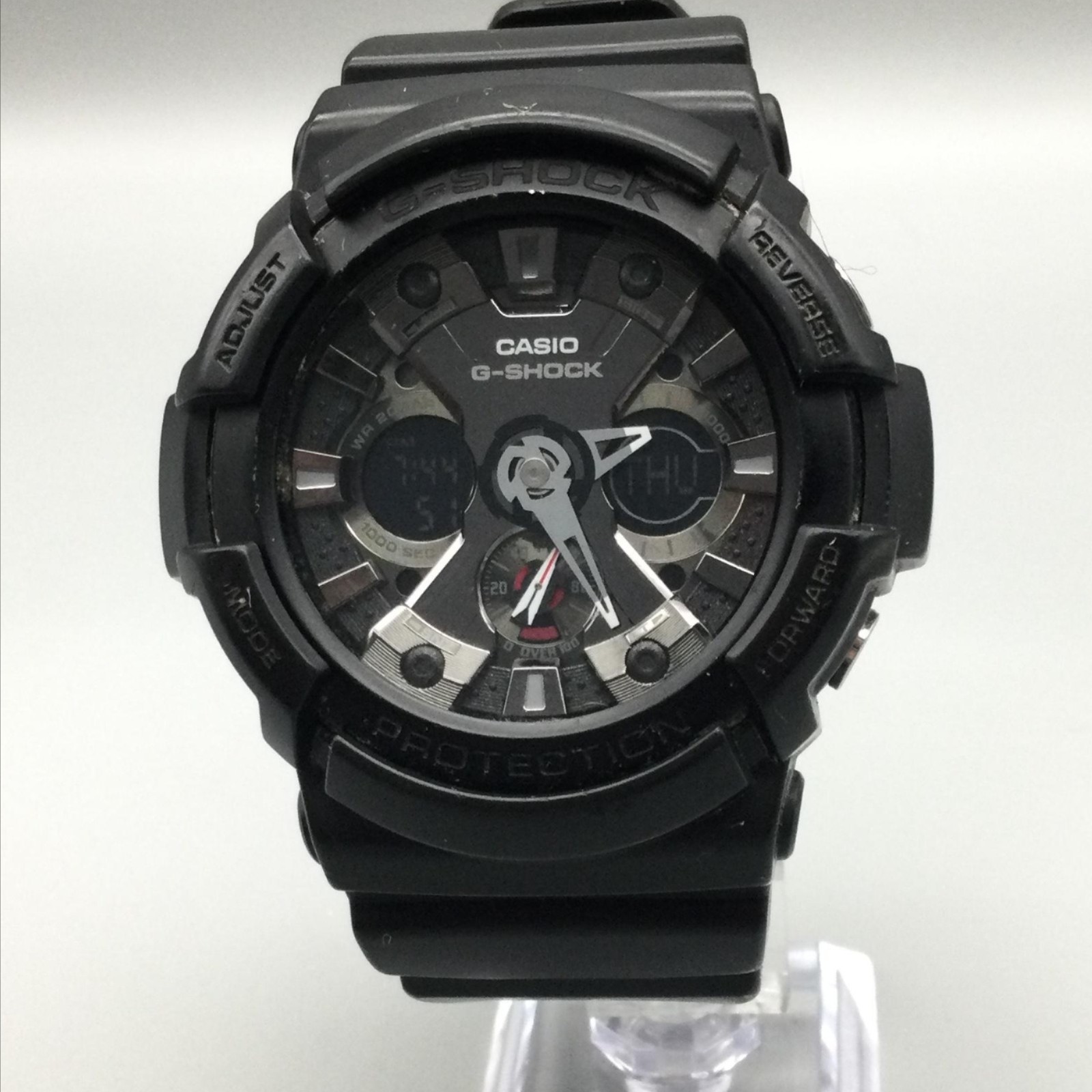 Casio G-Shock 5229 GA-201 Mens Watch 52mm Digital Black Dial Resin New Battery