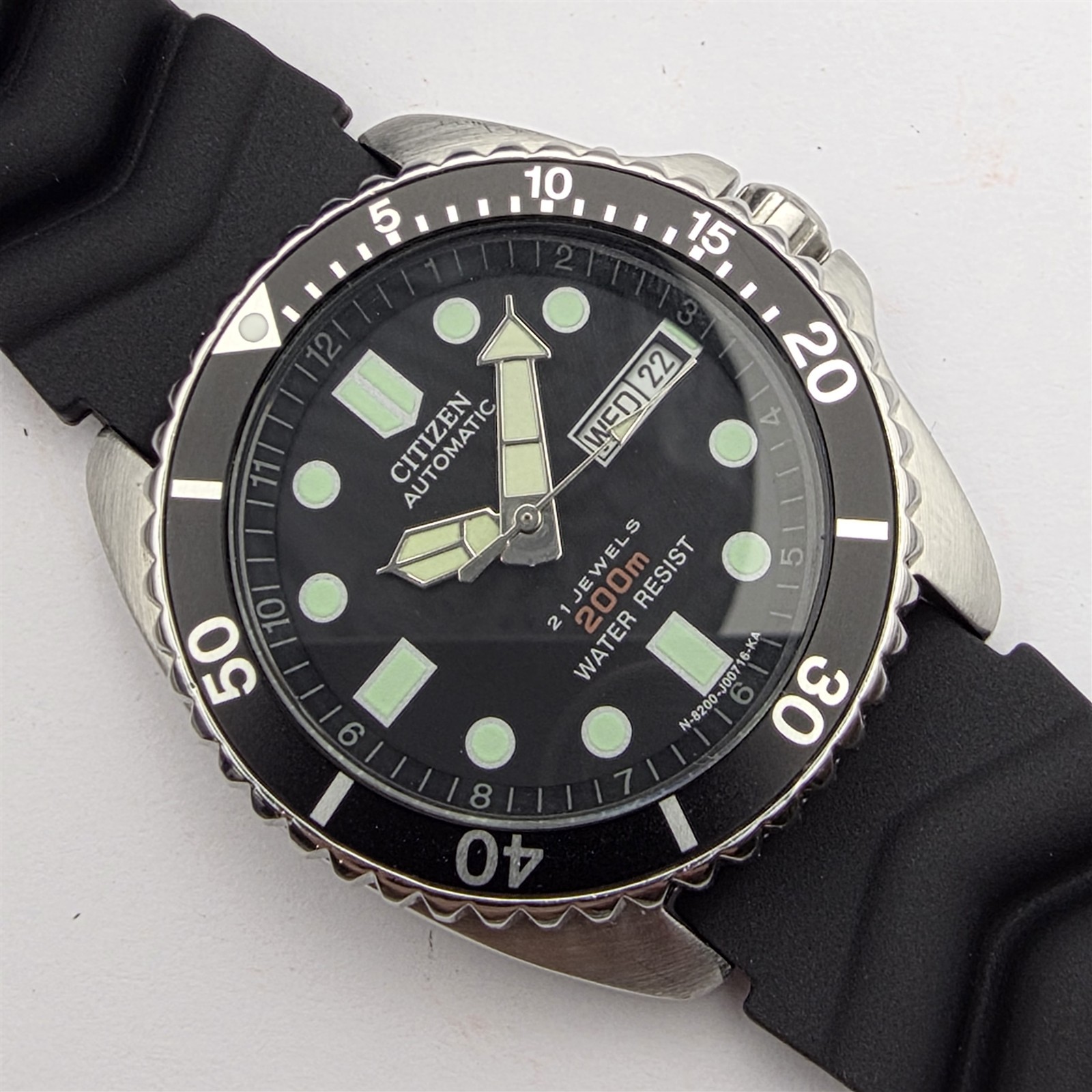 PROJECT TO FIX CITIZEN GN-4-S MENS SS AUTO DAY DATE NY2300 WATCH US TARIFF PAID