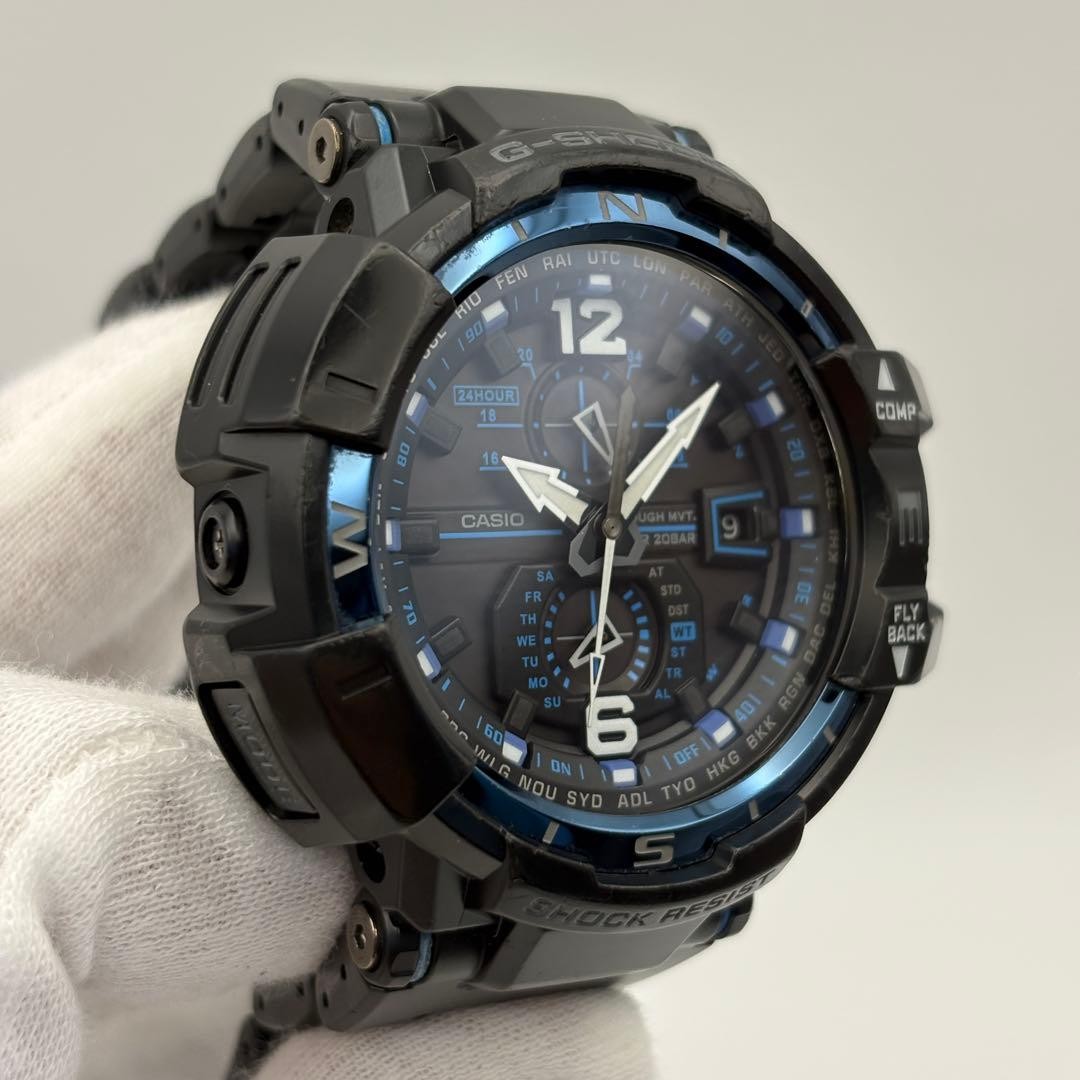 Casio G-Shock GW-A1100FC-1AJF Gravitymaster Used from Japan