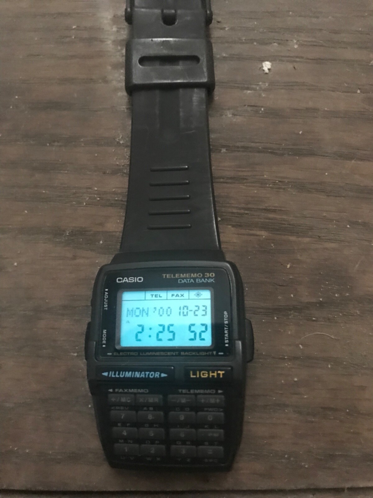 Casio Data Bank Calculator Vintage Watch DBC-30 Read Description