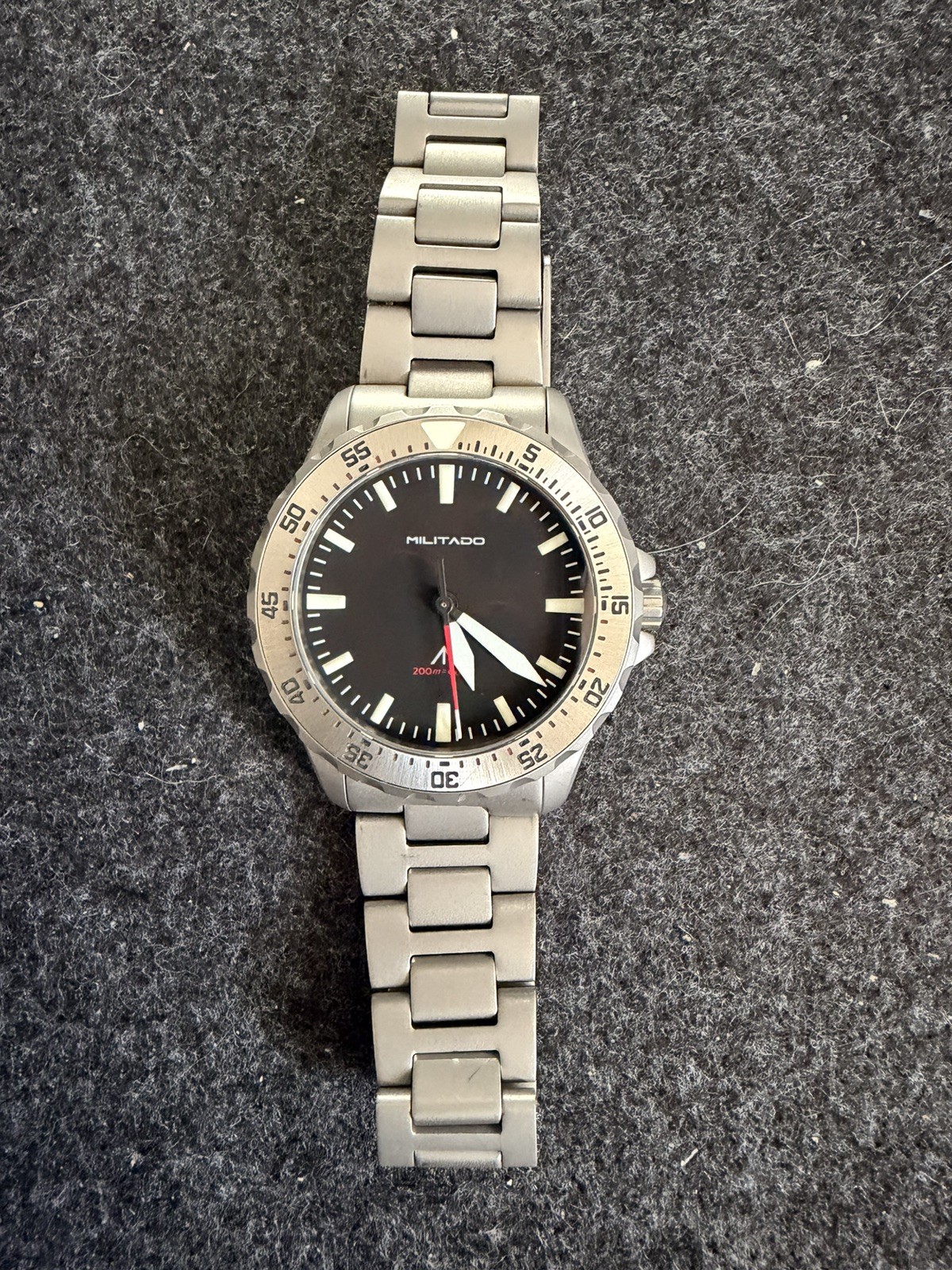 Militado ML16 Dive Watch | VH31 Sweeping Quartz | 39mm | Sapphire | 200M WR