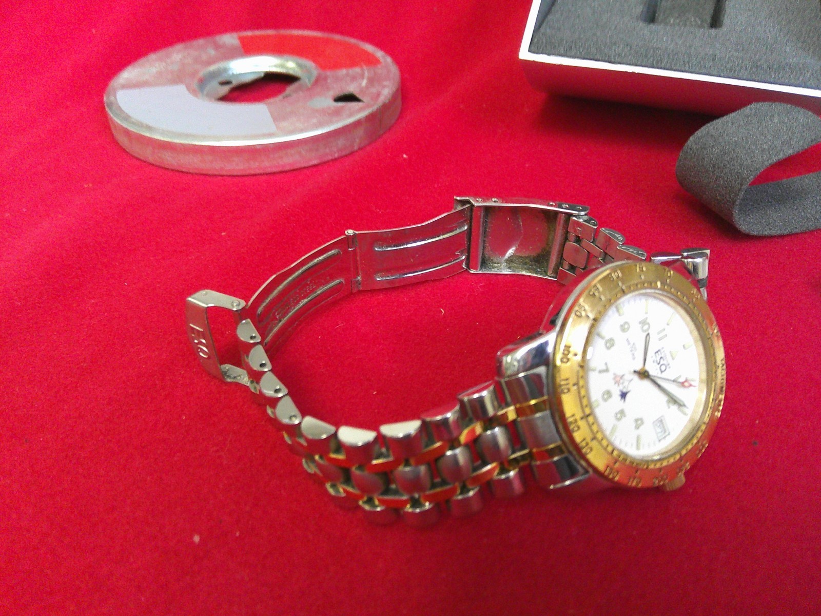 ESQ TWO TONE MENS WATCH