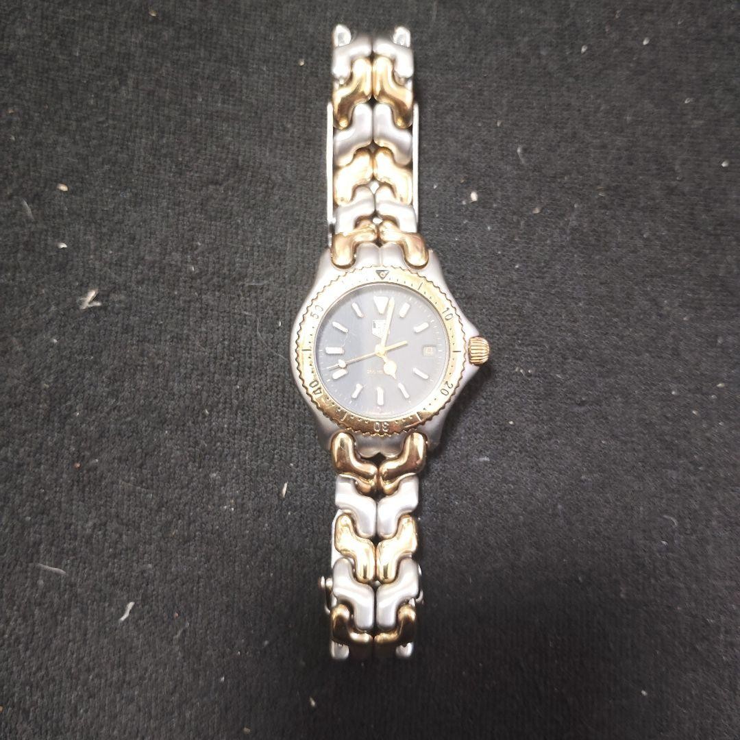 TAG Heuer Quartz Stainless Steel Gold Gray Dial Watch