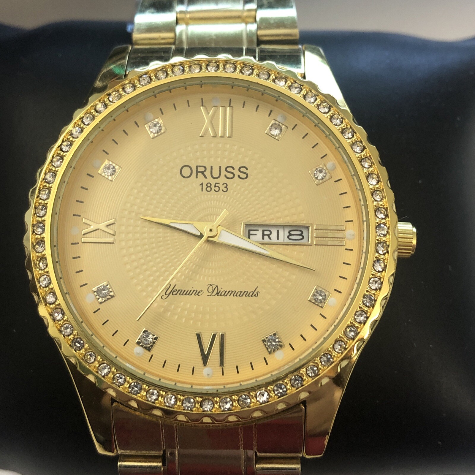 Oruss 1853 Diamond Watch BRAND NEW