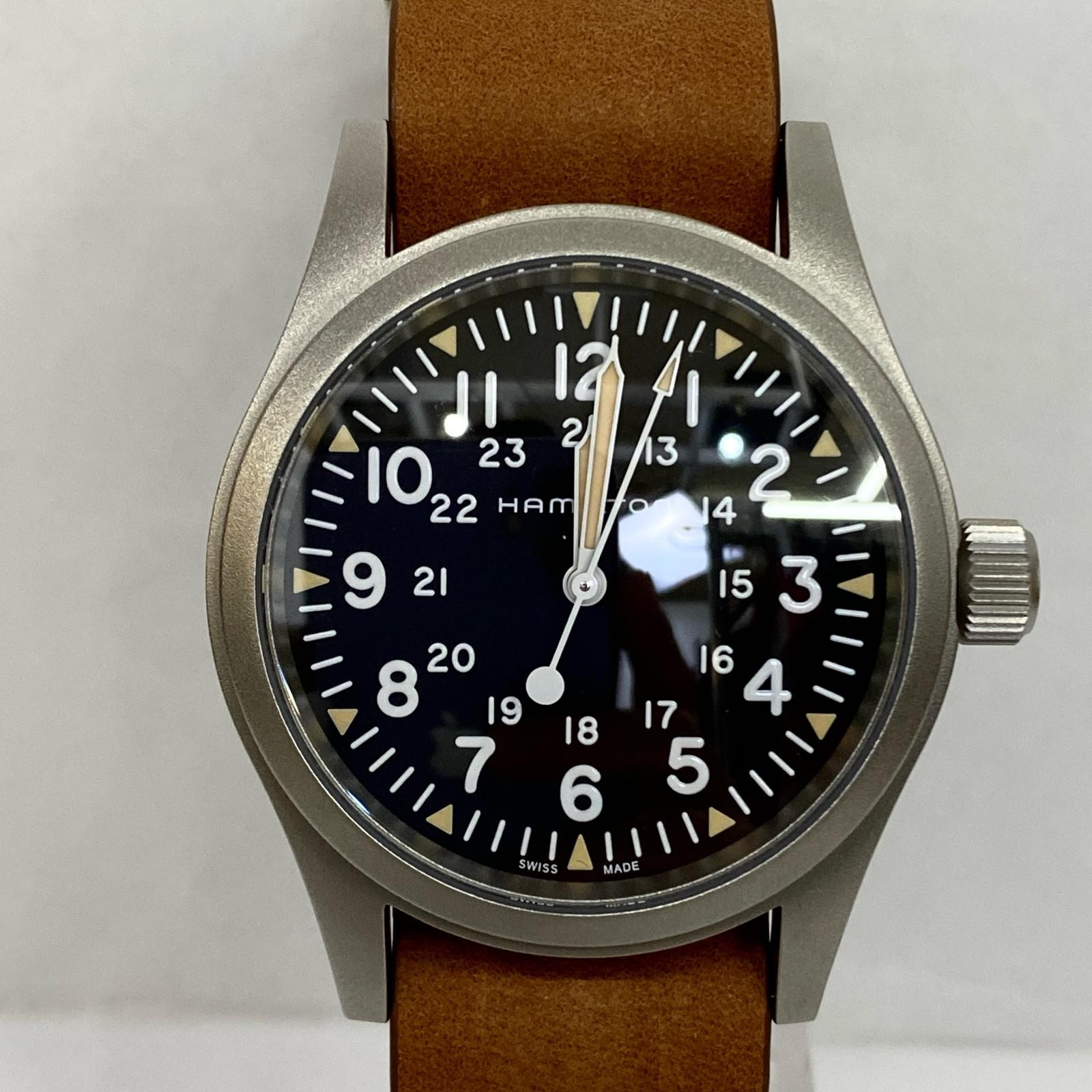 HAMILTON Khaki Field H694390 Khaki Case Size 4.2cm Unisex Used Watch #31931