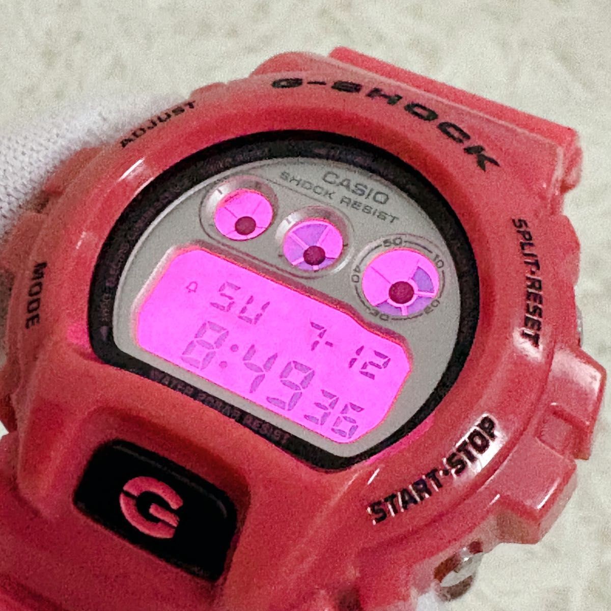 Casio G-SHOCK DW-6900CS-4JF Pink Watch Used