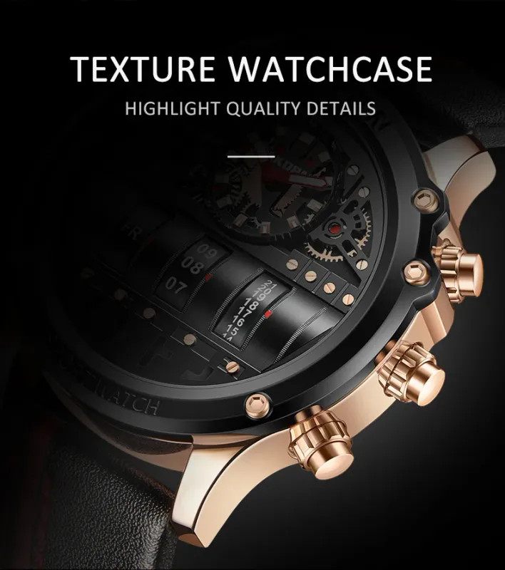 Luxury Electronic Watch For Men Business Watches Male Creative Men