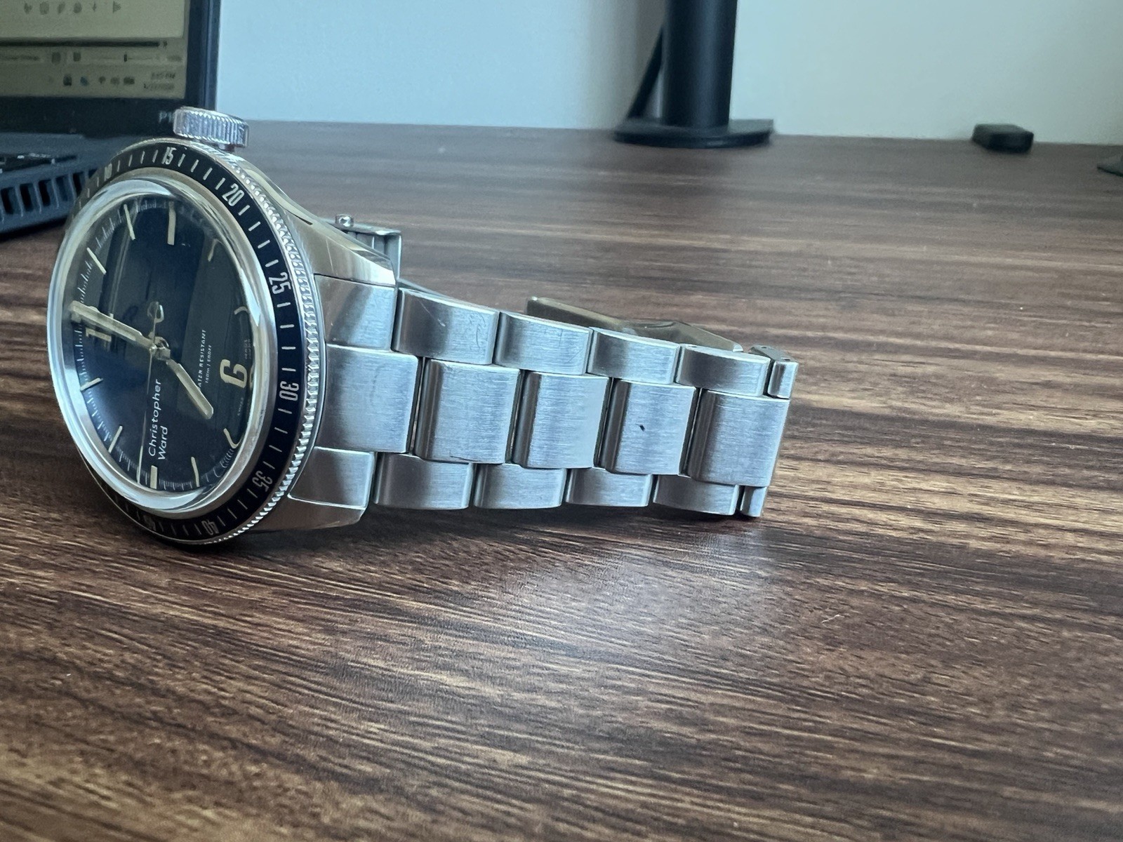 Christopher Ward Diver C65 Trident Blue 41mm Manual 22mm Lug 150m Box + Papers