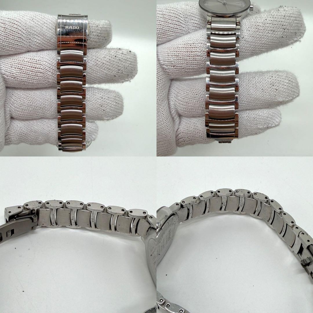 Rado Centrix 111.0928.3 Silver Dial Quartz Watch Box Papers Japan