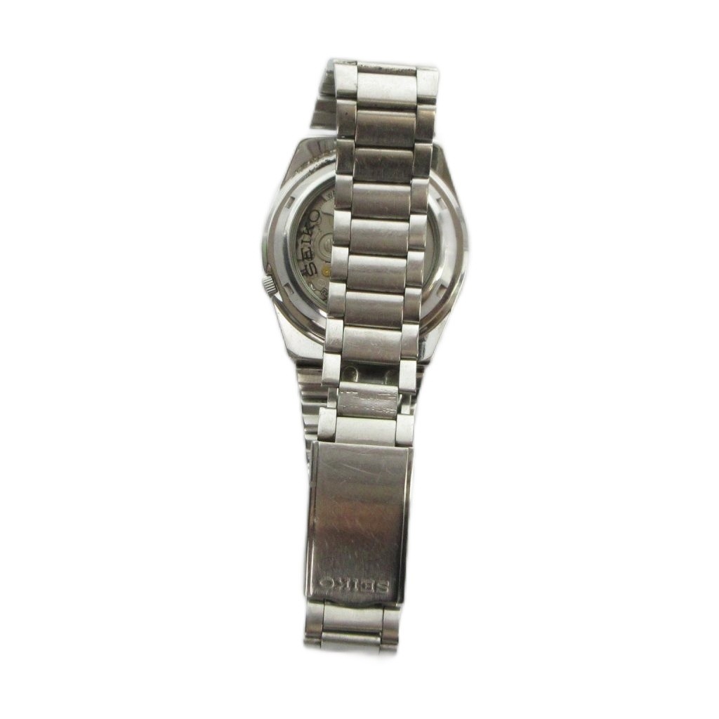 Seiko 5 7S26 Automatic Silver Dial Men’s Watch 35mm Stainless Steel