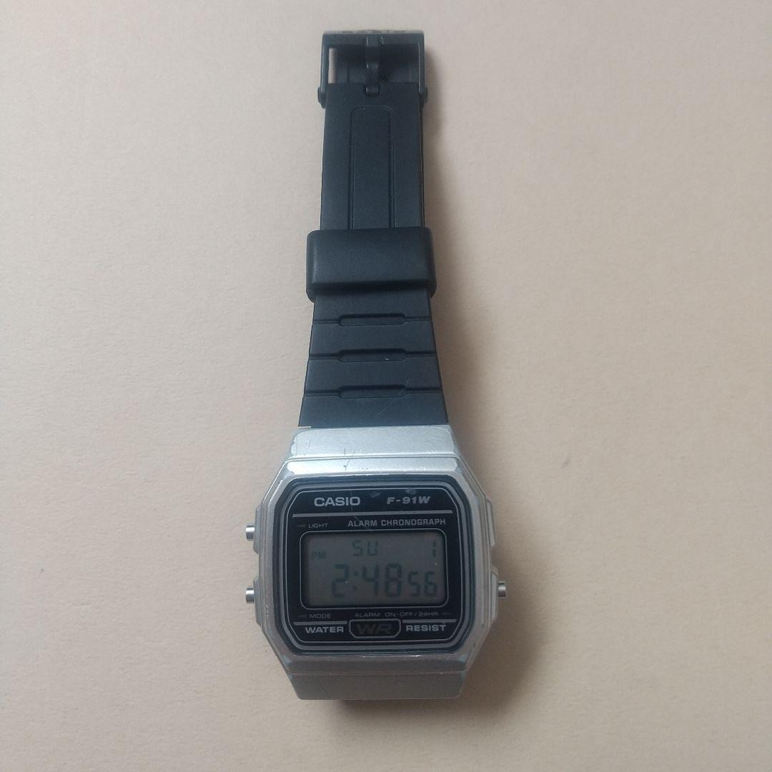 CASIO Casio Quartz Watch F-91WM-7A (Cheap Casio)