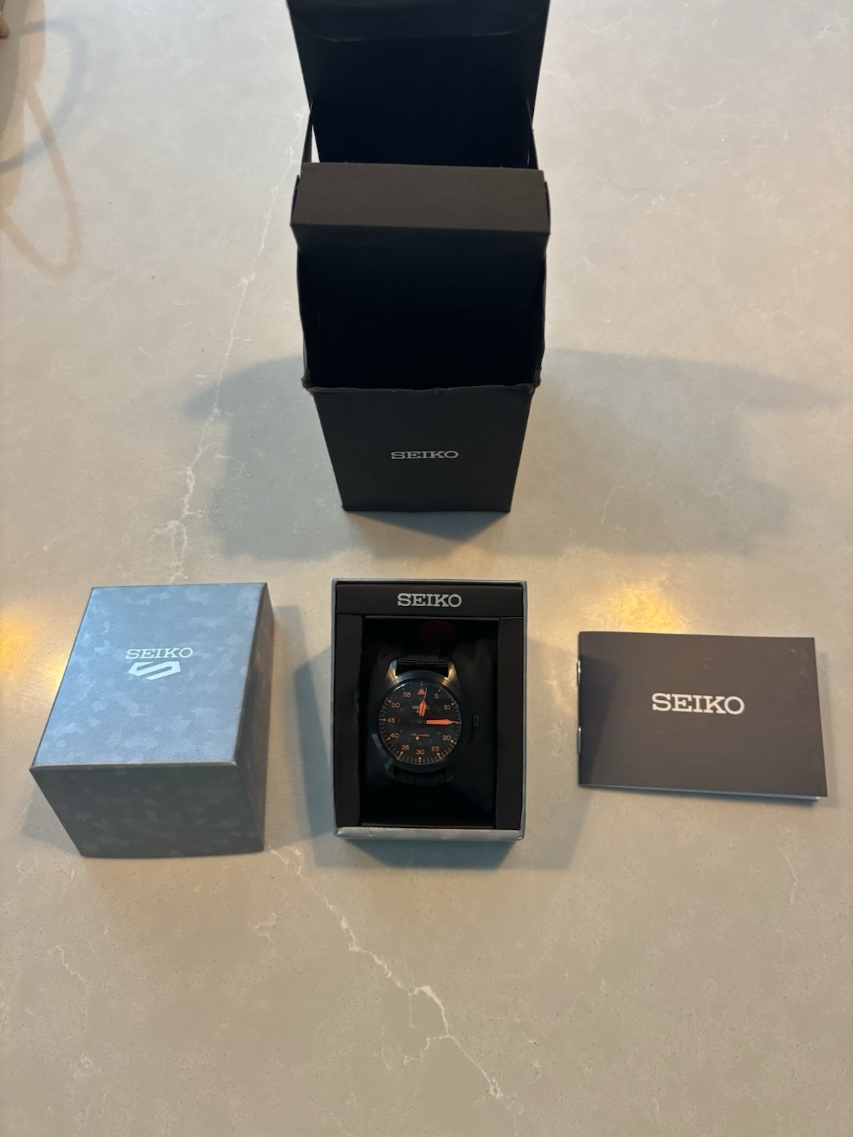 Seiko 5 Sports Military Fashion Automatic Watch SRPH33K1