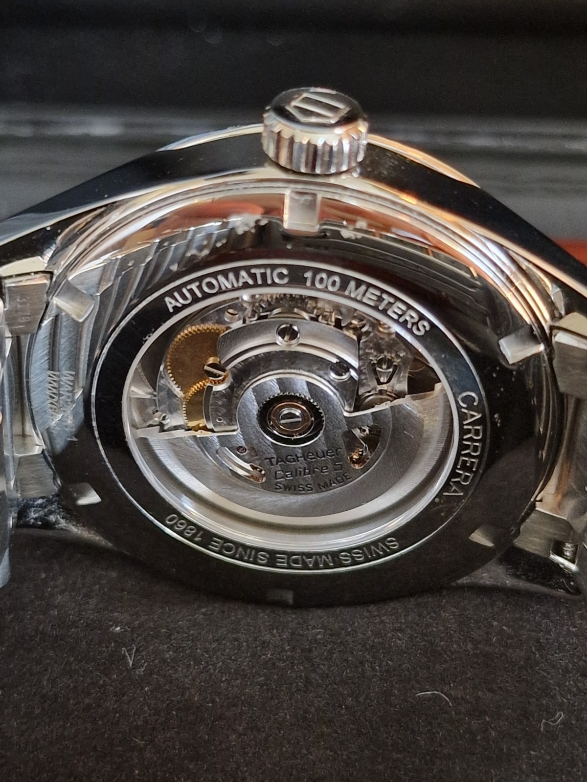 Tag Heuer Carrera Day Date 41mm Silver Dial. WAR201B. VGC