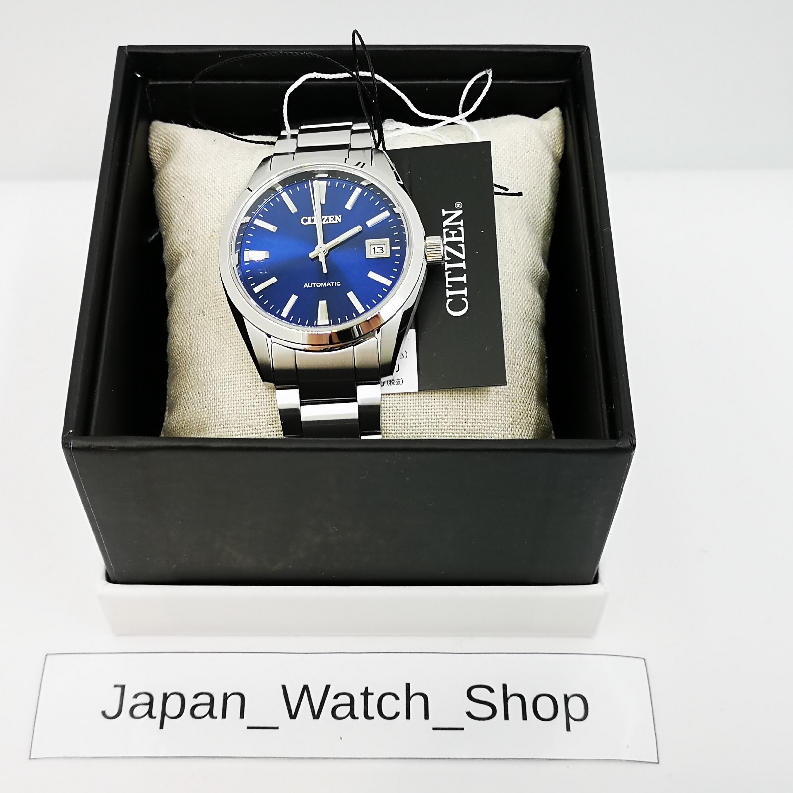 CITIZEN NB1050-59L Blue Mechanical Auto Sapphire Glass Men’s Watch New in Box