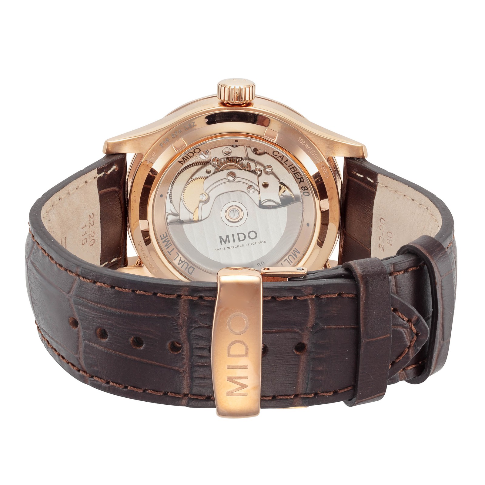 Mido Men’s Multifort 42mm Automatic Watch M0384293606100