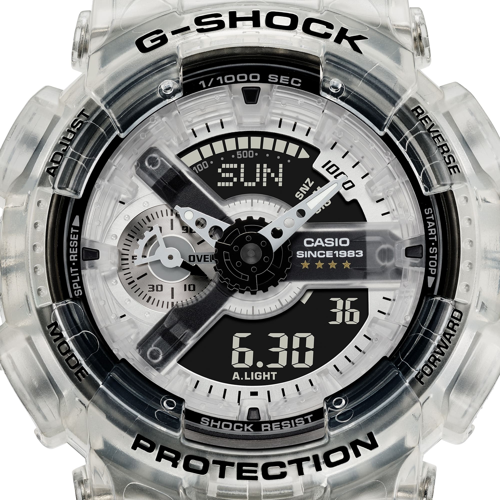 CASIO G-SHOCK GA-114RX-7AJR 40th Anniversary CLEAR REMIX Limited Watch 51.2mm
