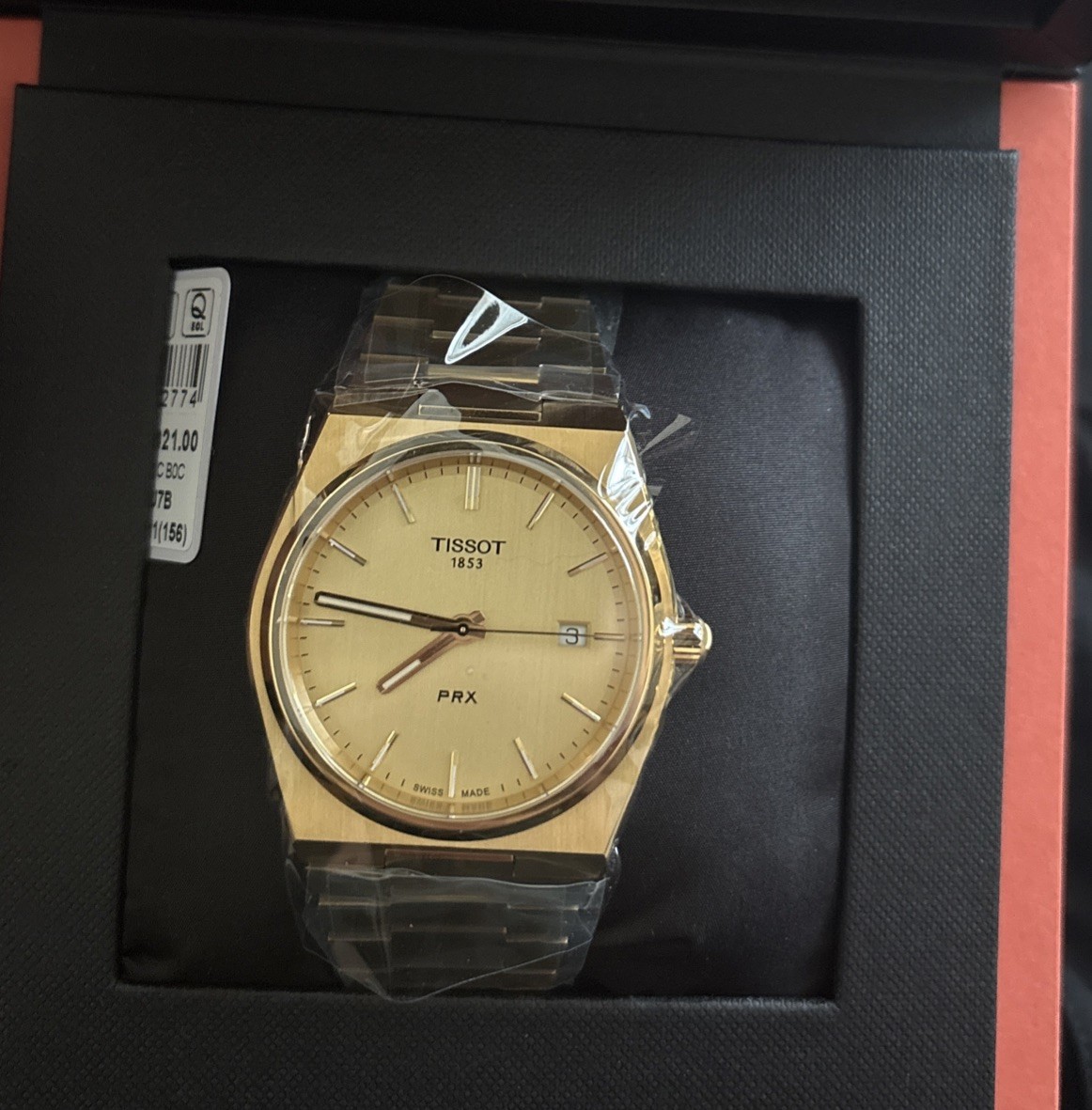 Tissot PRX Men’s Gold Watch – T137.410.33.021.00 Champagne