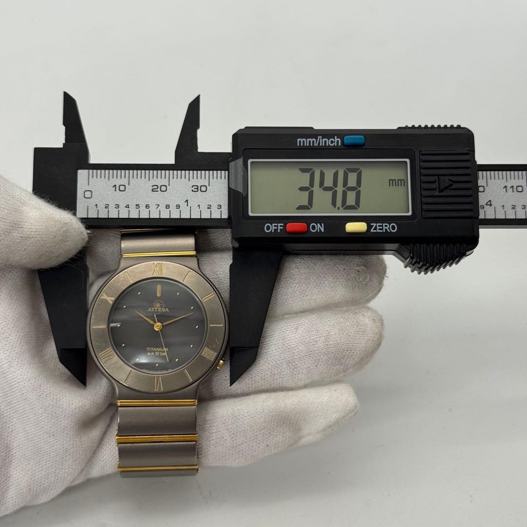 Excellent condition, fully functional CITIZEN Attesa quartz watch with new batte
