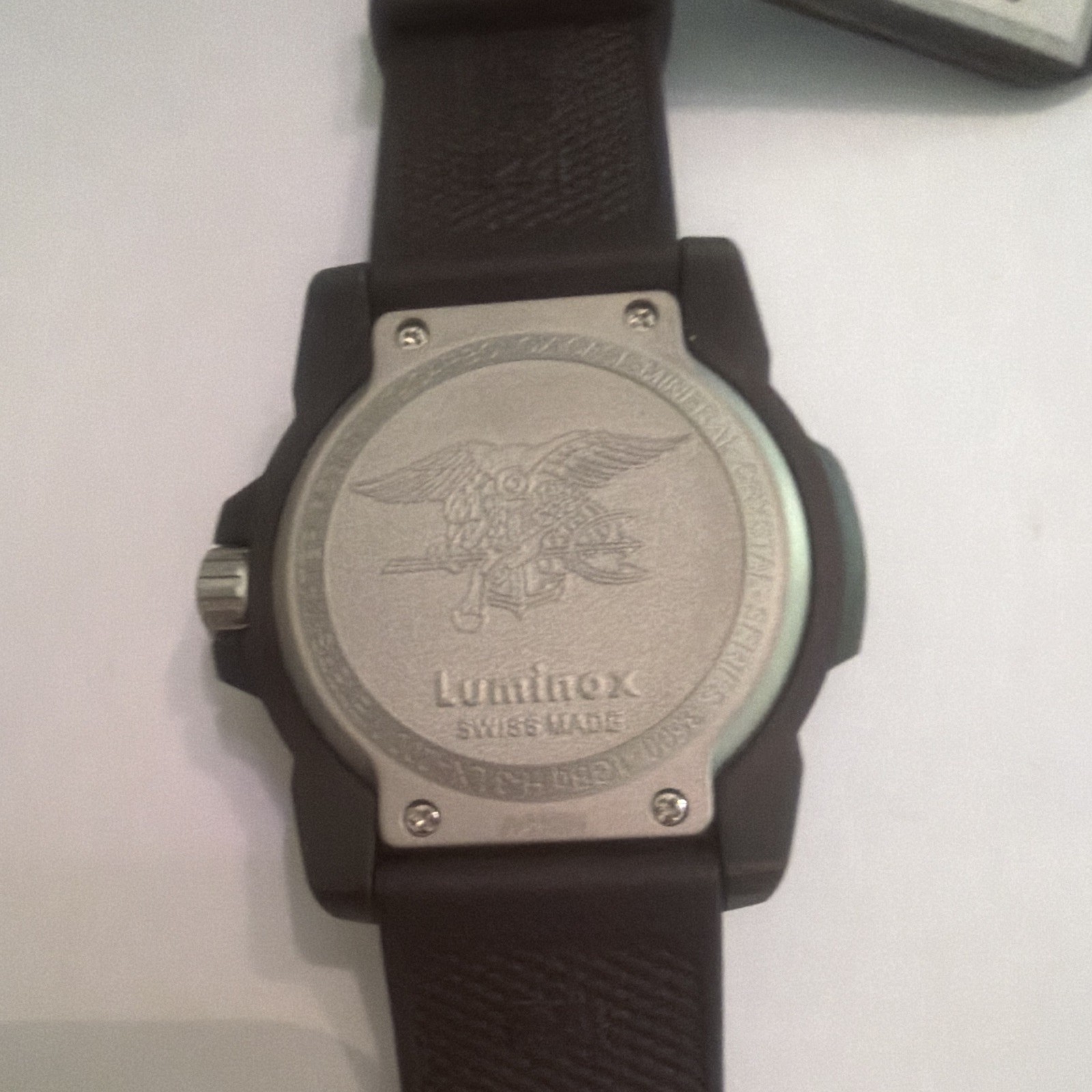 Luminox XS.3503.F Diver Quartz 200m Blue Dial Black Rubber Strap Box