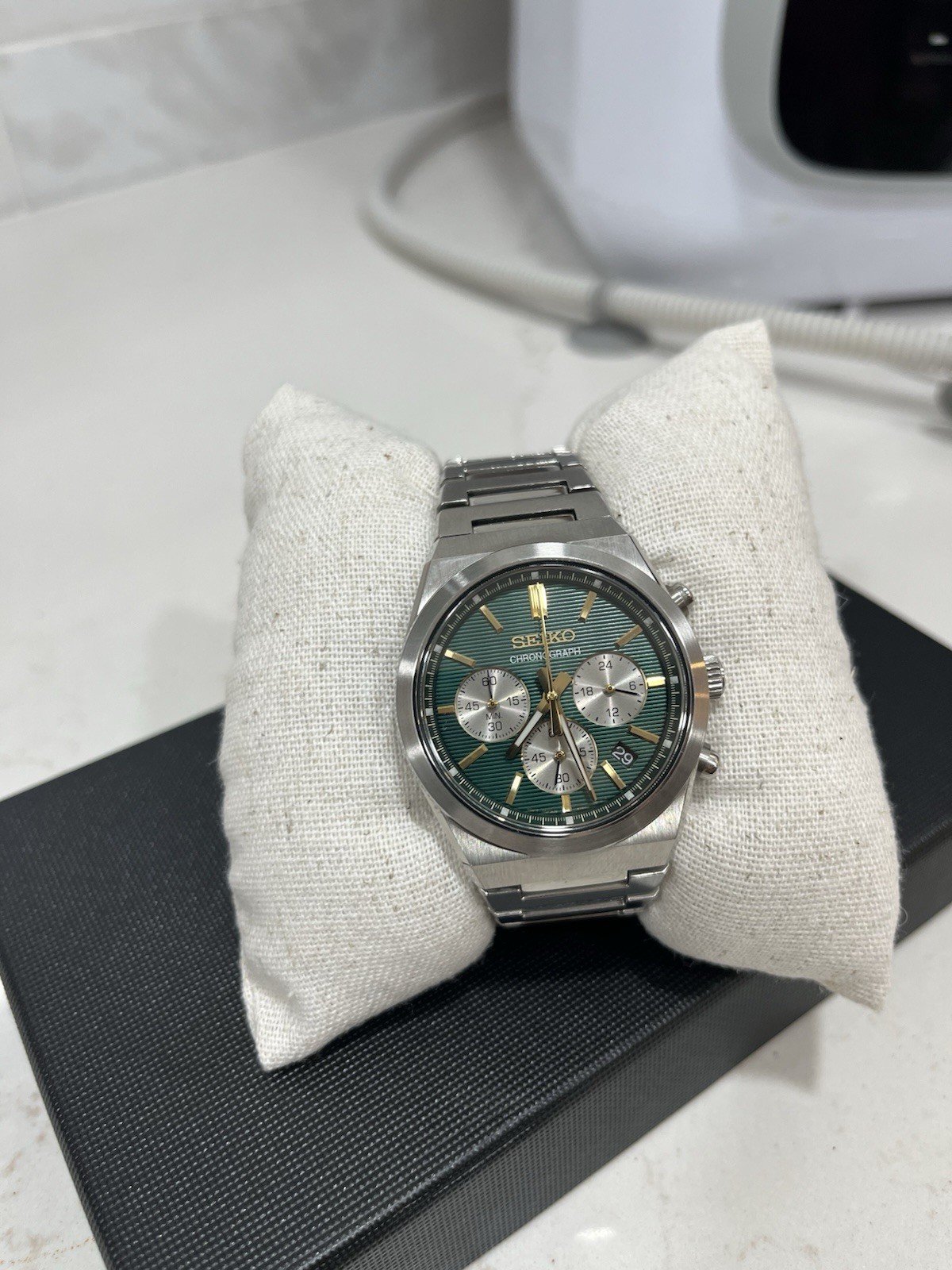 Seiko Green Men’s Watch – SSB405P1