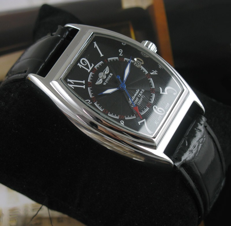 Mens Mechanical Watches Automatic AUTO Date Luxury Self-winding Sports Watch