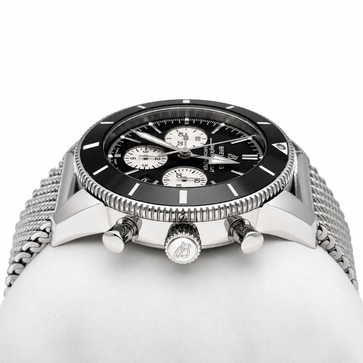 Breitling Superocean Héritage Chrono AB0162121B1A1 Auto 44 Black Dial/Bezel .B/P
