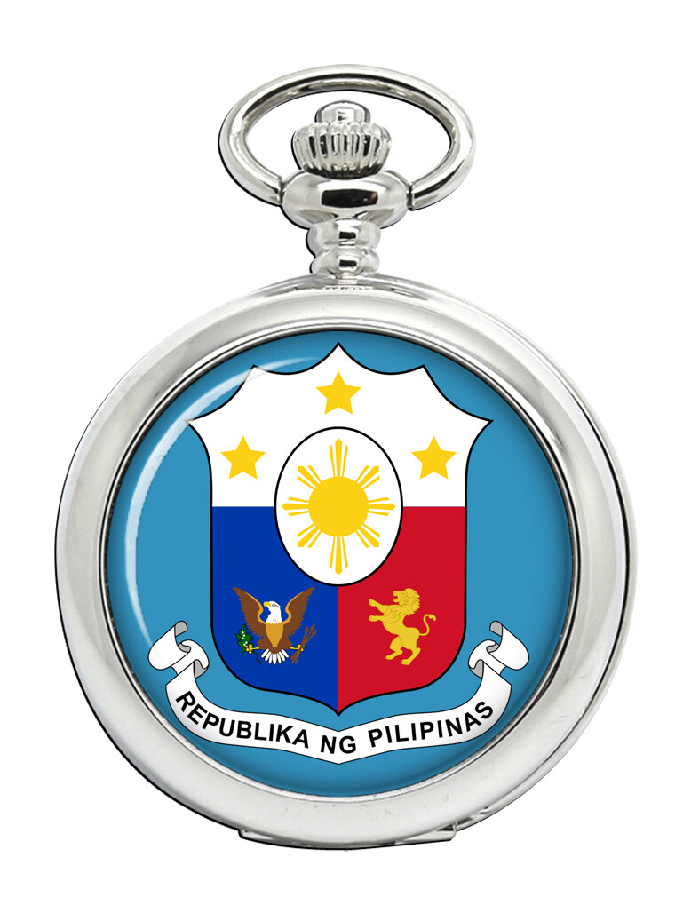 Philippines Crest Pocket Watch