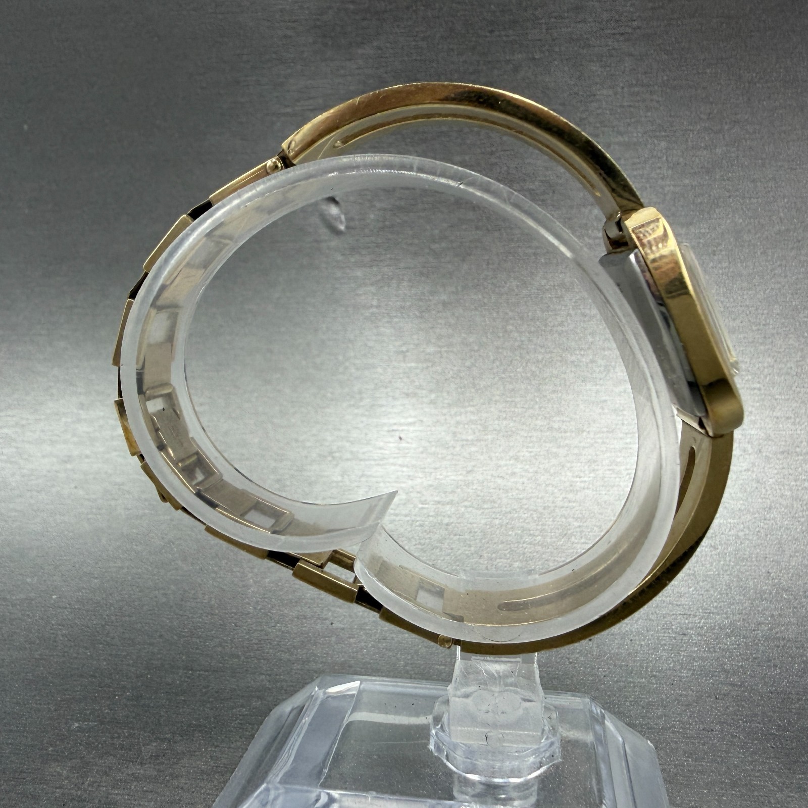 Seiko Watch Women 25mm Brown Dial Gold Tone Manual Round 11-3489 New Battery