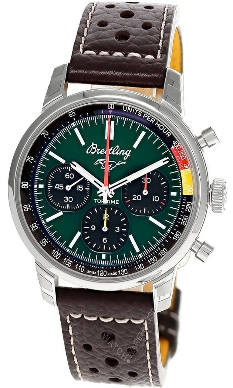 NEW UNWORN Breitling Top Time B01 Ford Mustang 41mm Mens Watch AB01762A1L1X1