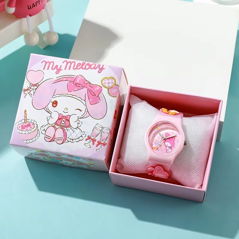 Girls Wrist watches with Anime Figures with Box