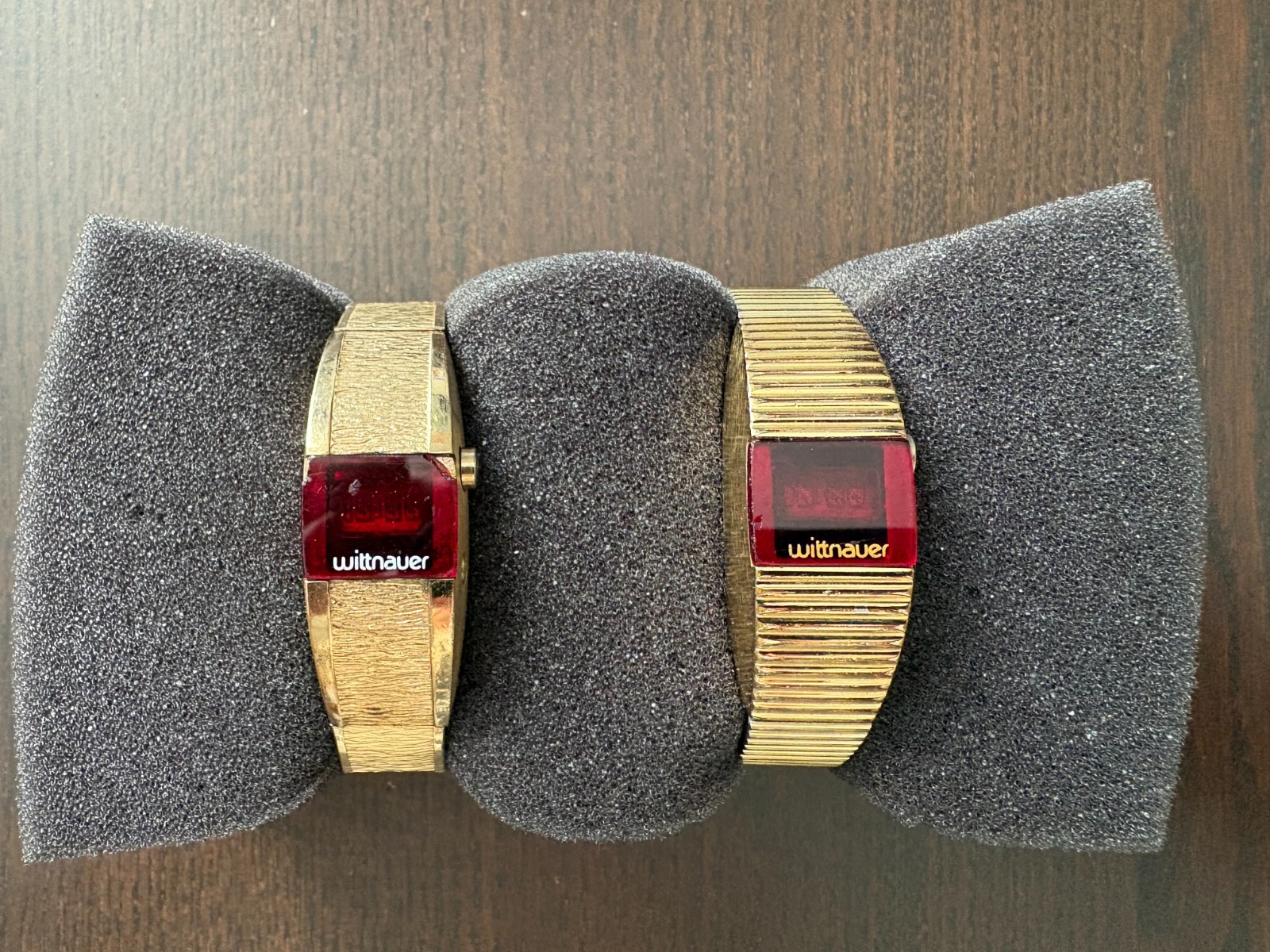 Vintage Women’s Wittnauer Polara Watches Red LED