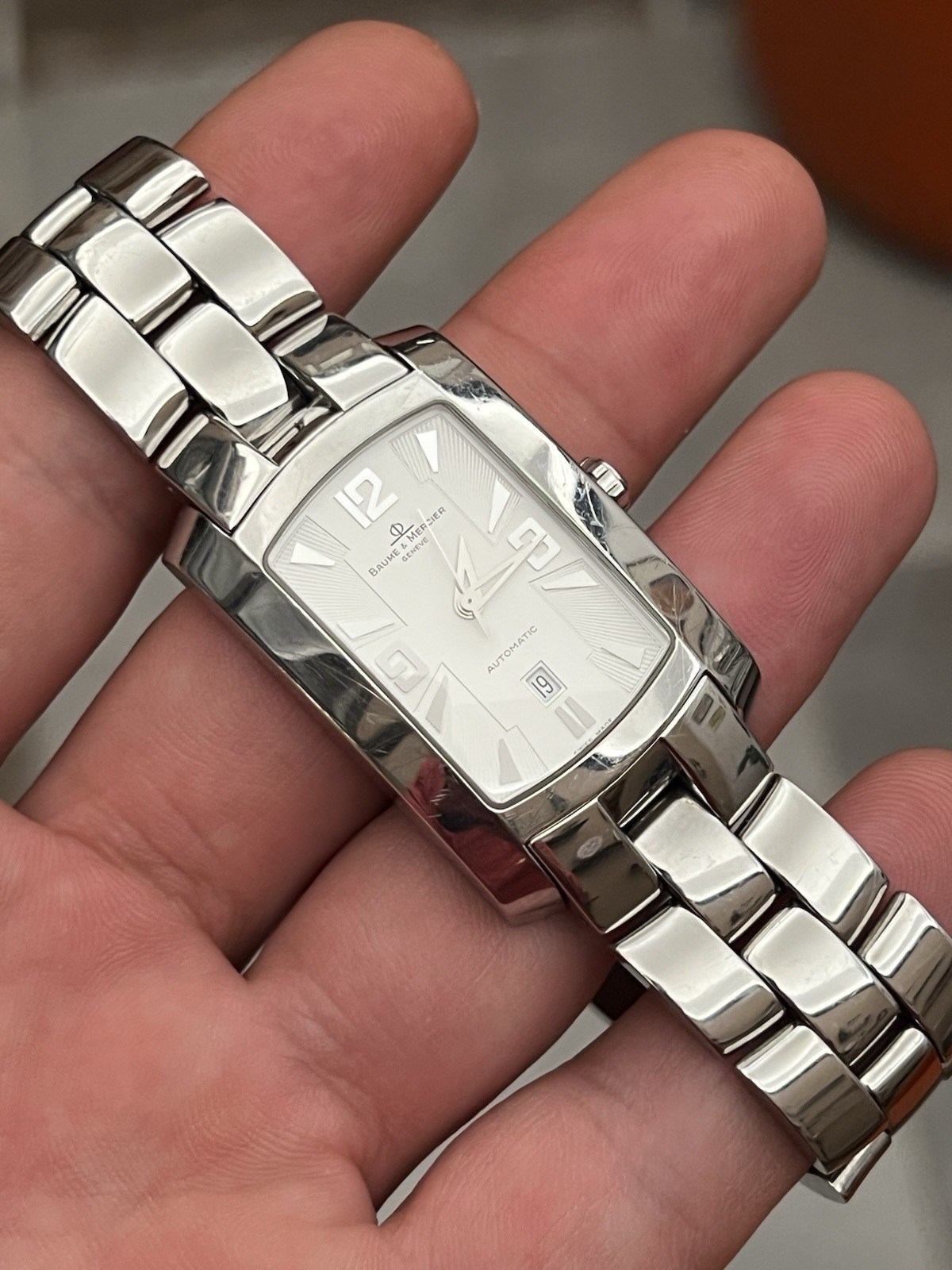 Baume & Mercier Hampton White Men’s Watch – 65308