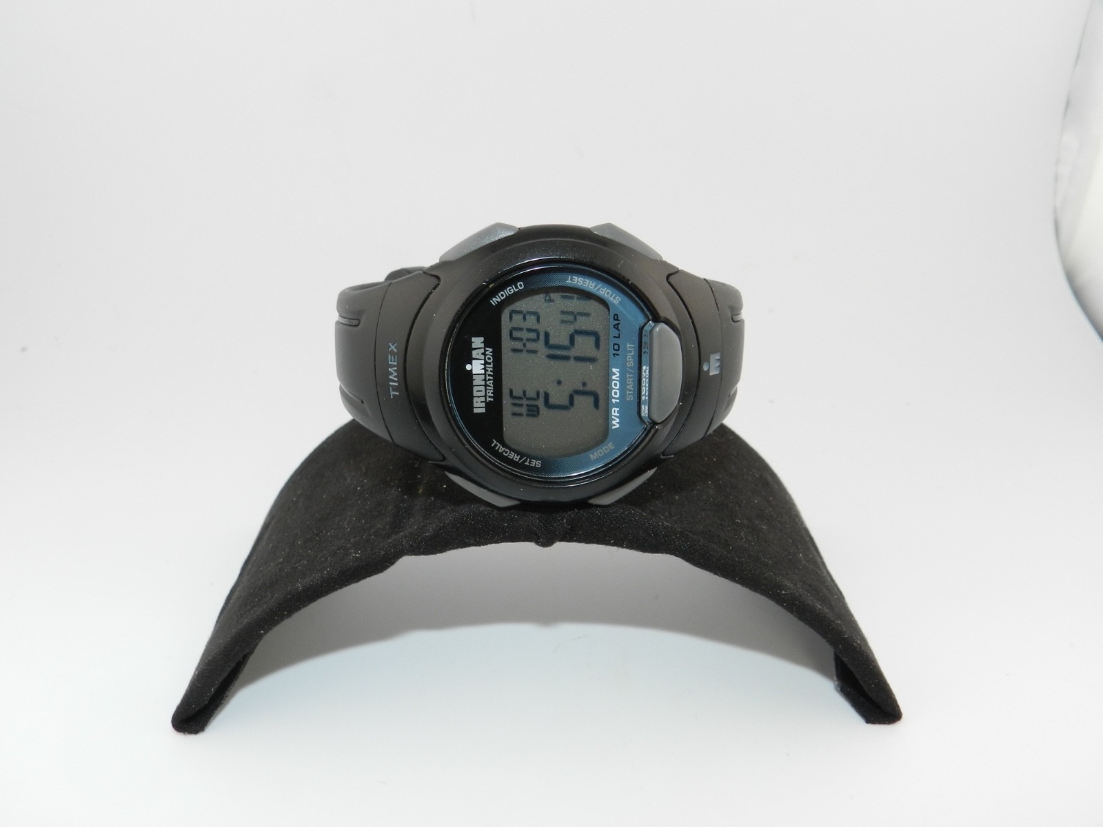 Timex 854 New Battery 2013 Mens Ironman Triathlon 40MM 8.5″ 10 Lap