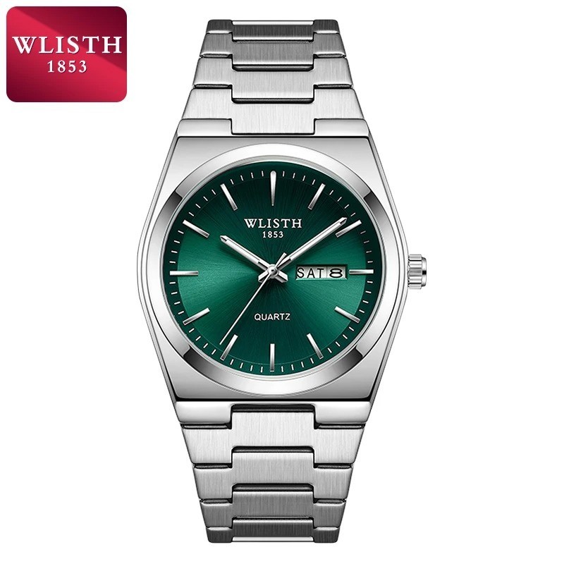 Luxury Watch Business Waterproof Male Luminous Date Stainless Steel Wristwatch