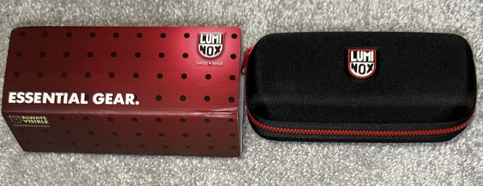 2013 LUMINOX NITTO XD SERIES BLACK STAR DATE CARBON RUBBER MEN NEW NEEDS BATTERY