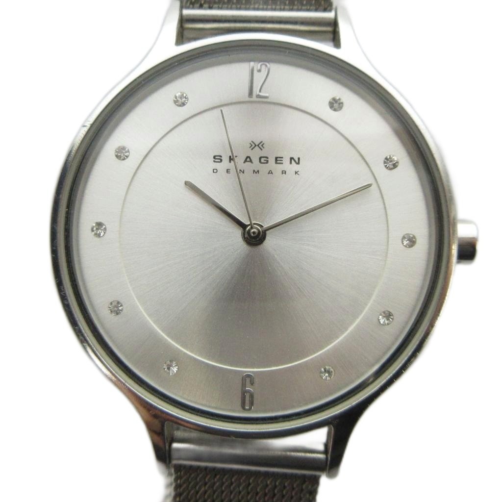 Skagen SKW2149 Ladies Quartz Watch 30mm Silver Stainlss Steel AB Condition
