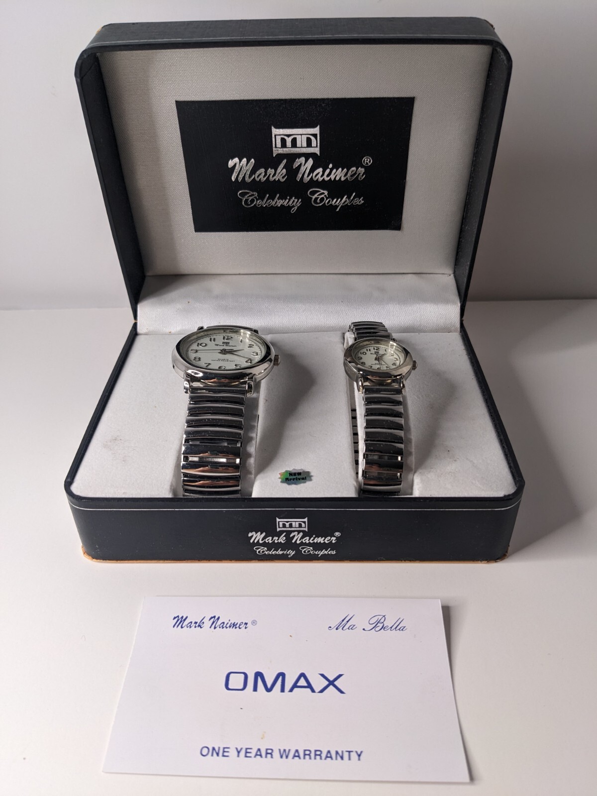 Mark Naimer MN Water Resist, Ladies / Men’s Watch Set – Celebrity Couples
