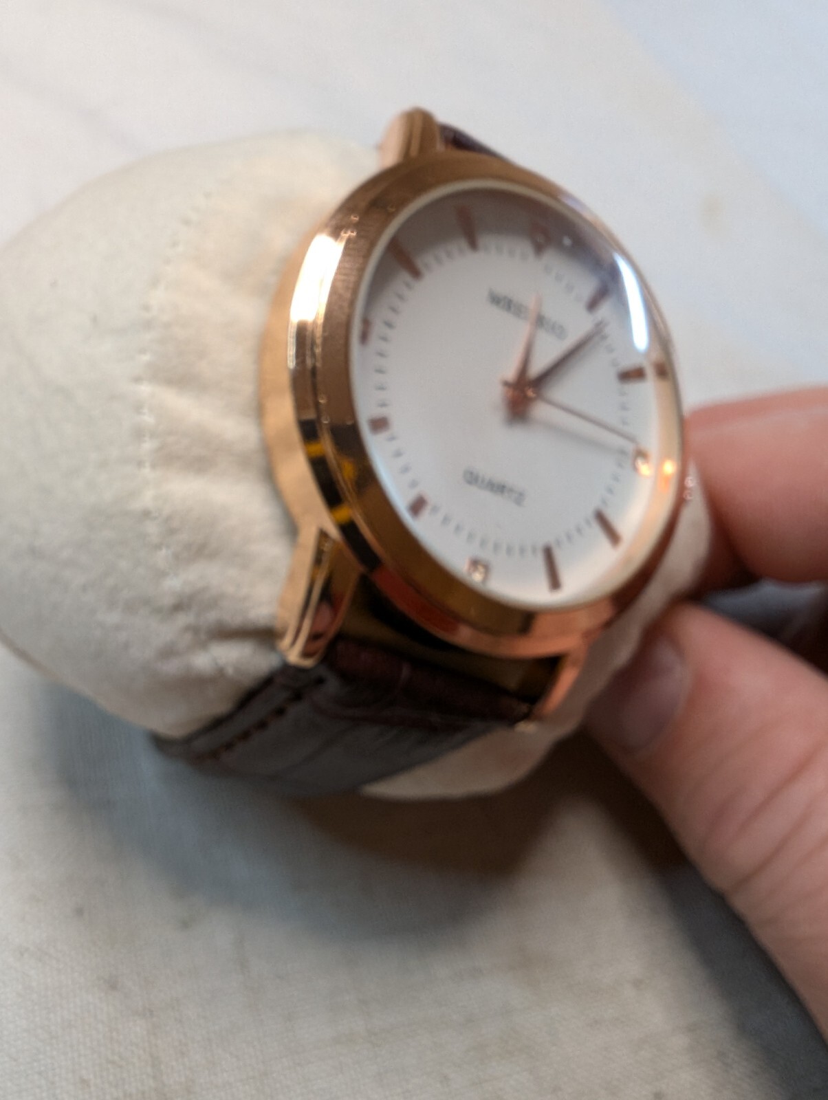 Men’s Watch by MREURIO – Quartz – Leather Strap