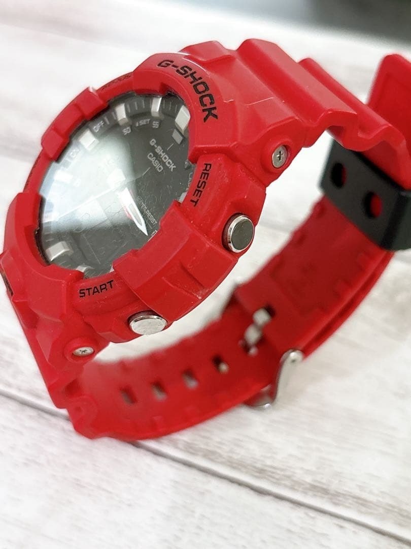 CASIO G-SHOCK GA-800-4AJF Red Analog Digital Men Watch Used