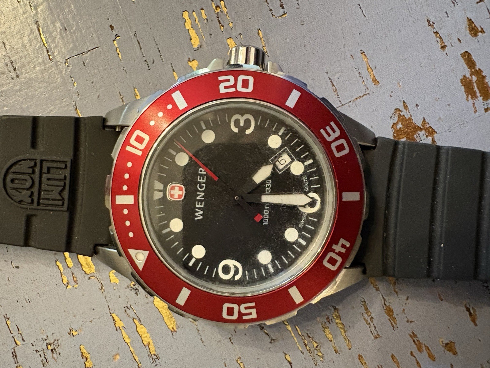 Wenger Luminox 7224XZ Dive Watch Excellent Condition