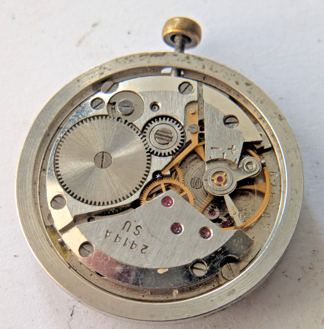Vostok 2414 Soviet Vintage USSR Soviet Watch Movement Working Repair Part