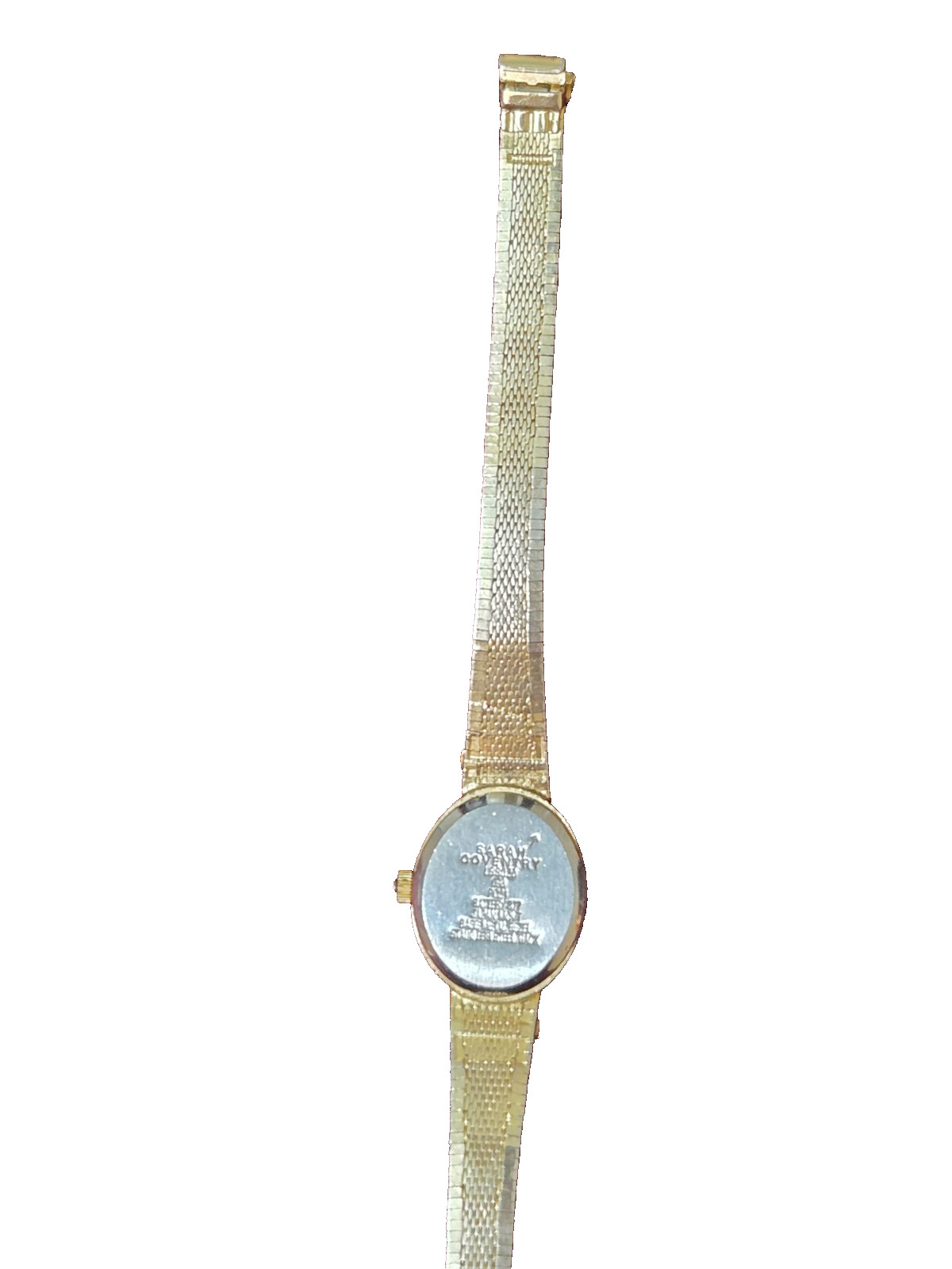 Vintage Sarah Coventry Supreme Ladies 19mm Watch MZB – Gold Tone w/ Plating Wear