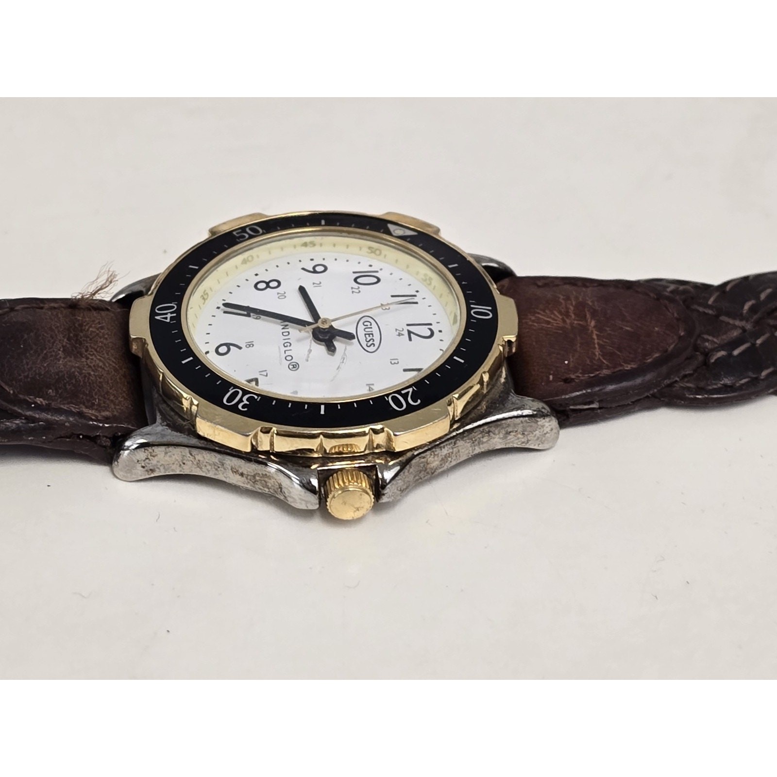 Guess Indiglo Watch Philippines Movt Water Resistant Vintage 90’s