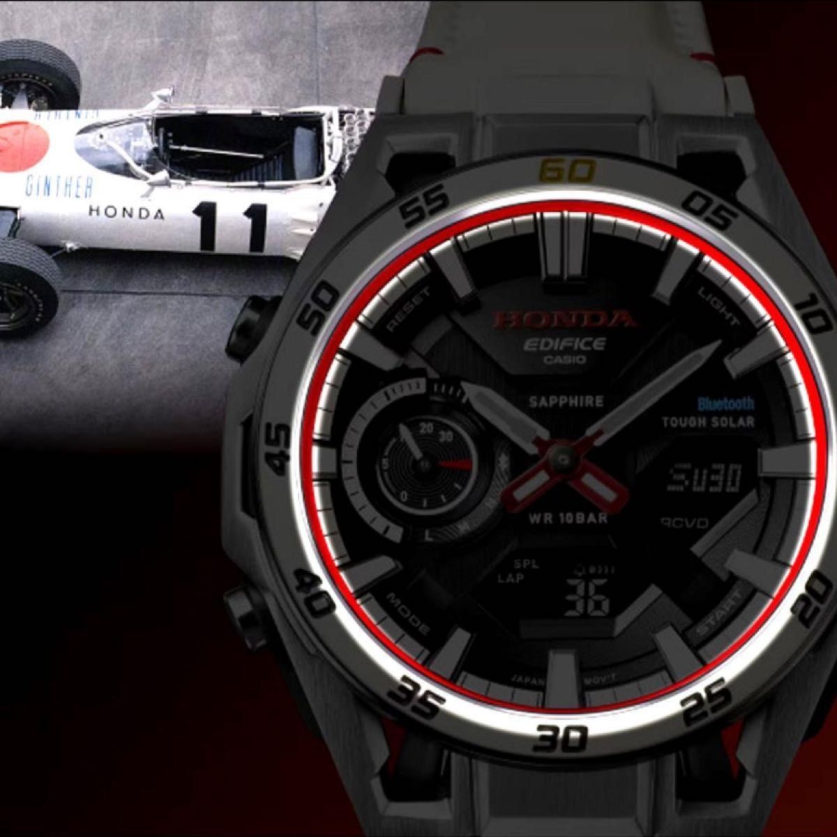 Casio Edifice Honda F1 Limited Edition ECB-2300HR-1AJR From Japan