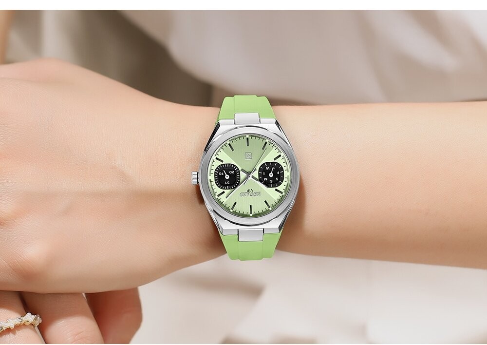 REWARD Women’s Week/Day Luminous Multifunction Calendar Couple Quartz Watch Gift