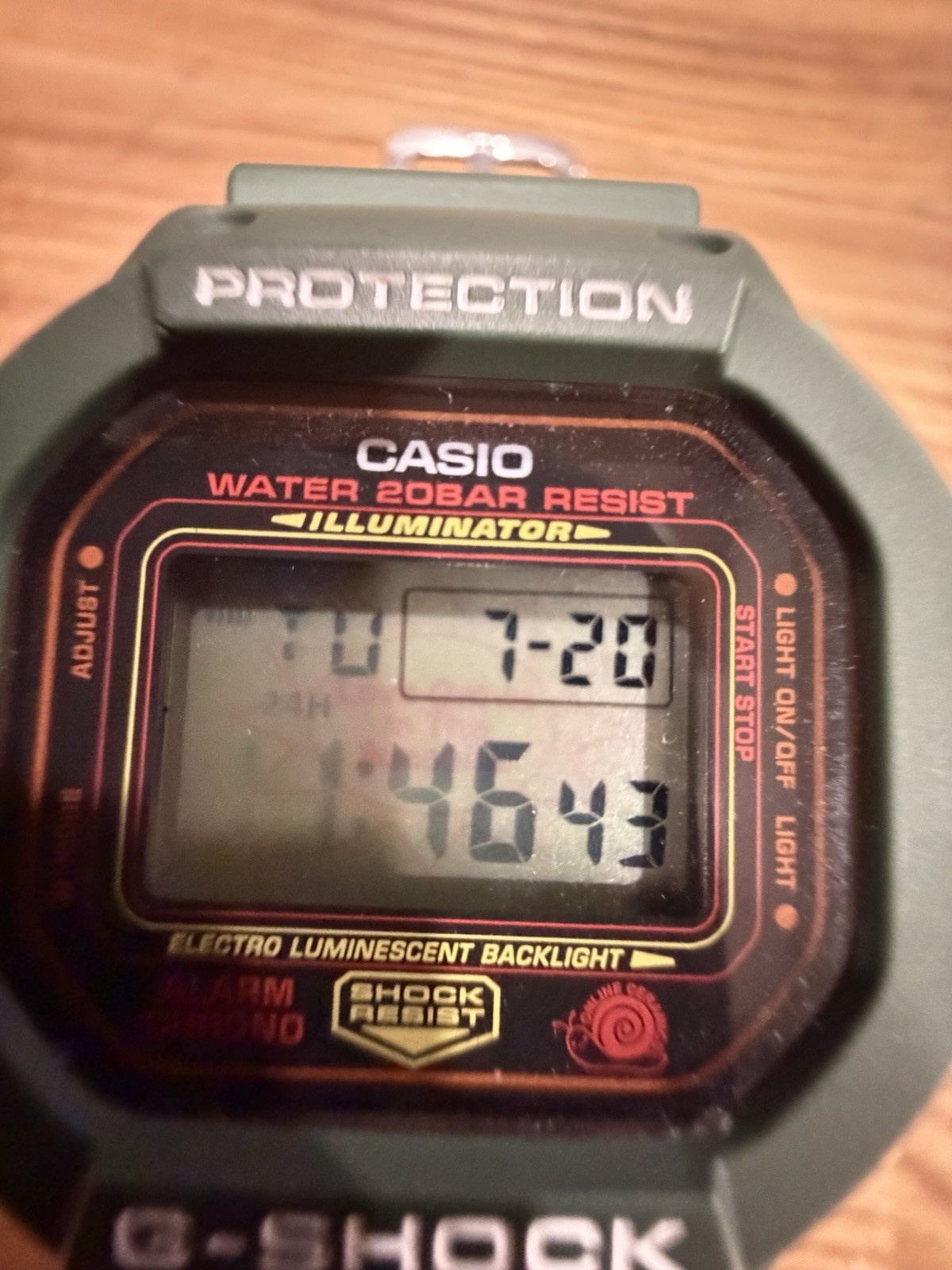Casio G-SHOCK DW-5600VT Hodinkee x Online Ceramics Green Digital 200m Quartz